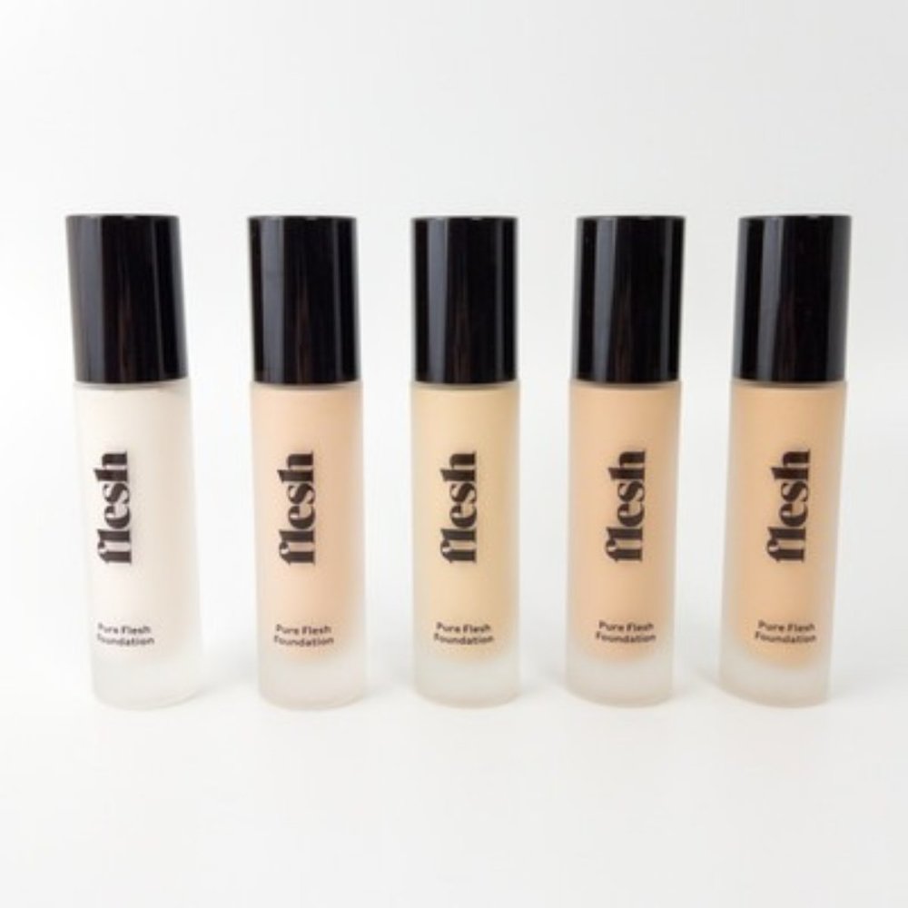 FLESH Liquid Foundation Neutral Undertone Light Kit
